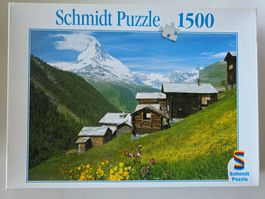 Puzzle Schmidt 1500 Teile - Le Cervin, Matterhorn