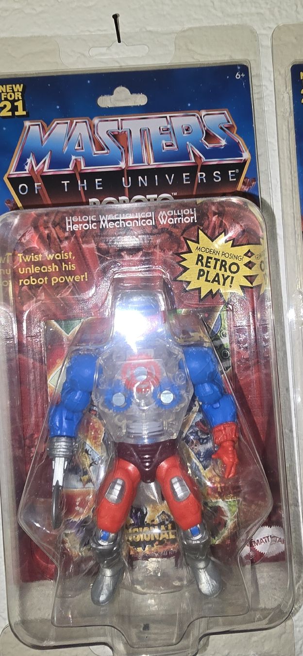 Masters of the Universe Figurines: Masters of the Universe Roboto – Neuf avec emballage d'origine à Rüti ZH par rolinator2000