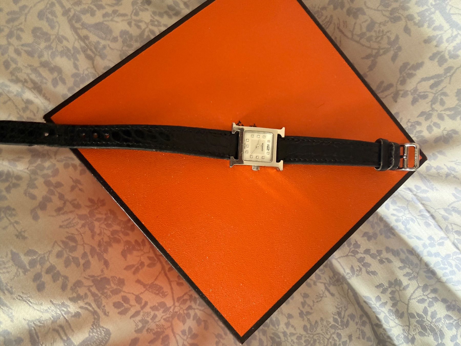 Hermès Orologi: Hermes montre Heure H avec diamants – Usato da Gimel venduto da fan_8tvc 1