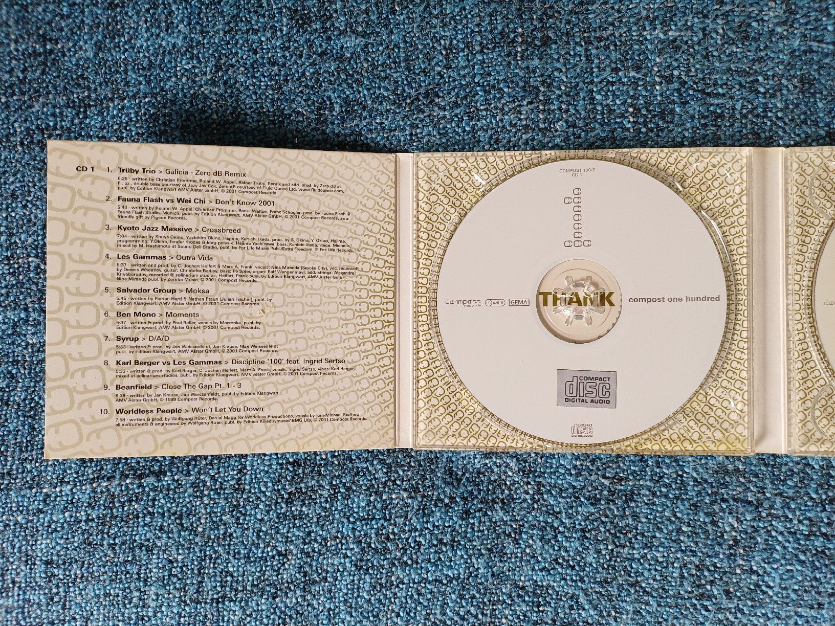 CD: Compost (label) "One Hundred" CDx2 – Nuovo (secondo la descrizione) da Begnins venduto da Drastic-Sound 3
