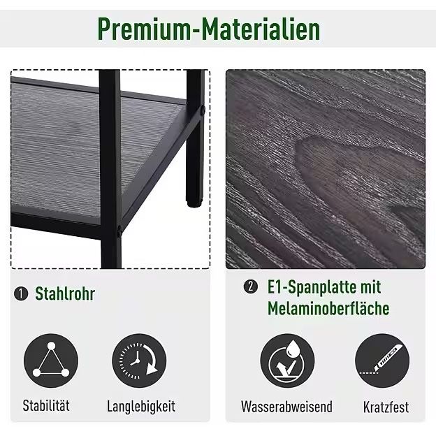 Console: Konsole Konsolentisch  schwarz/anthrazit – Usato da Dittingen venduto da AS_25 5