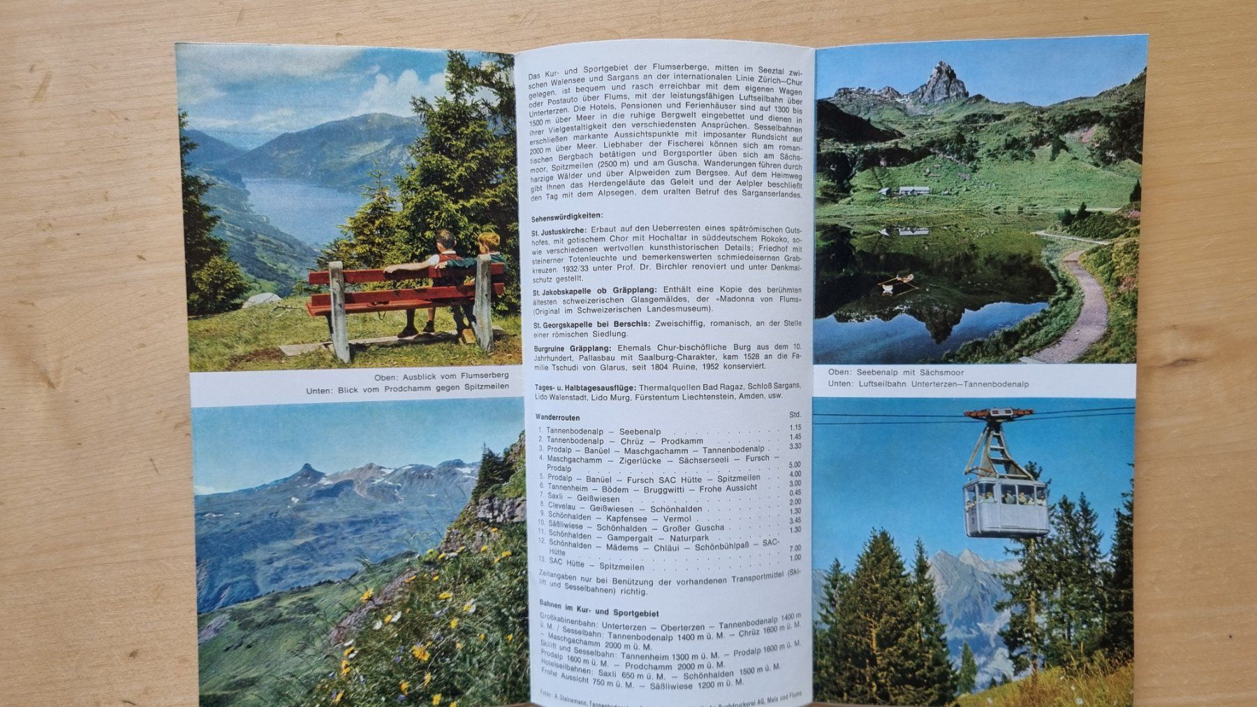 Documenti: Flumserberge -Prospekt, 70er-Jahre – Usato da Bözberg venduto da heinz-d 1