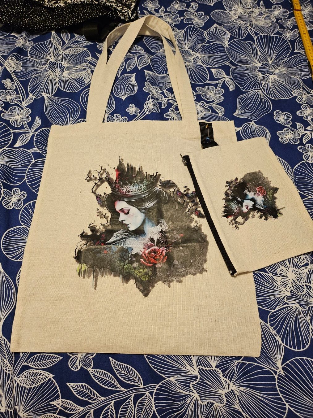 Taschen für Damen: Stofftasche mit Nessaiser – Neu und originalverpackt aus Dietikon von Eleda
