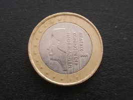 1 EURO Münze Niederlande 2000