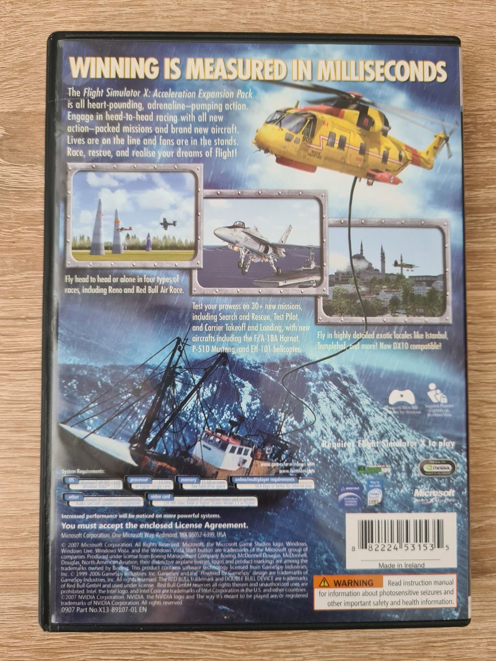 Spiele: FSX Flight Simulator X: Acceleration Addon (English) - PC – Gebraucht aus Carouge GE von Franllo 1