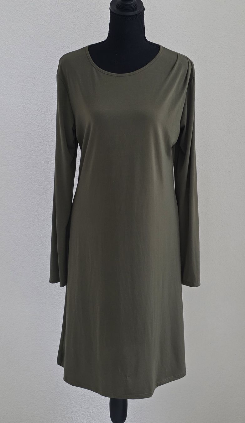Vestiti: Grünes Langarmkleid Gr. XL - Gebraucht – Usato da Rheinsulz venduto da Gilea
