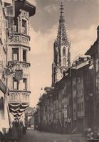 Bern, Erker Kesslergasse, Oldtimer BE 16349, um 1930-35