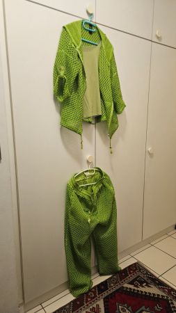 Completo 3 pezzi verde mela FlyOut tg.M/L