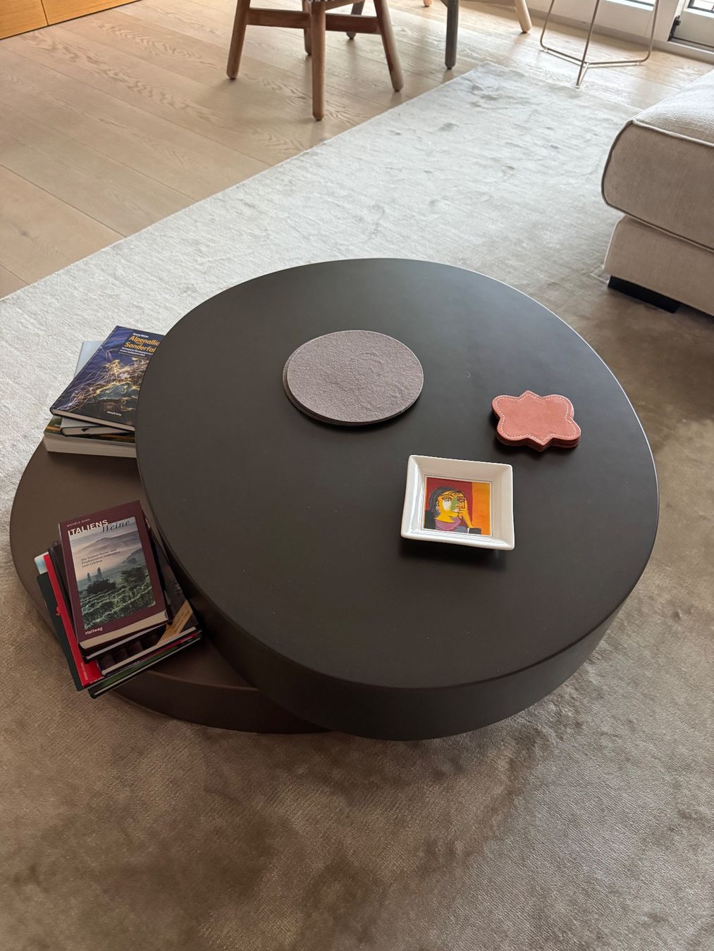 Tavoli: Coffee Table, rund Couchtisch 2 Ebenen – Usato da Stäfa venduto da kimi8905 2