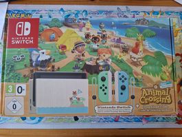 Nintendo Switch Konsole - Animal Crossing Edition Limited Ed