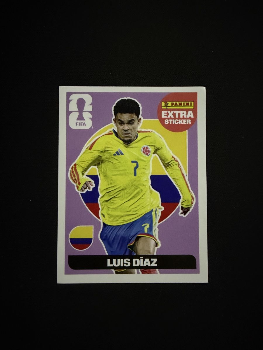 Panini Sammelbilder & Trading cards: Panini Extra Sticker Luis Díaz – Neu (gemäss Beschreibung) aus Mels von NokiOg