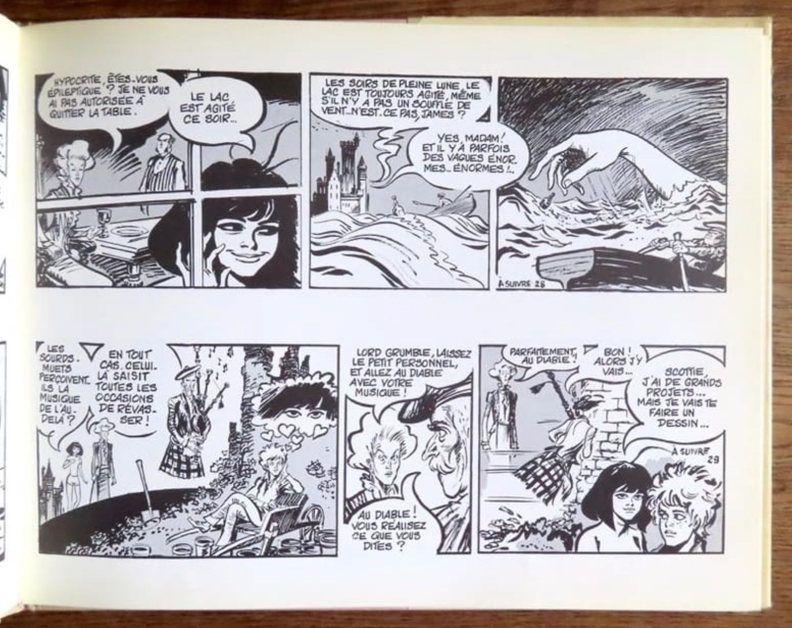 Fumetti: Forest - Hypocrite et le monstre du Loch-Ness. – Usato da Le Locle venduto da LibrairieLaBergerie 2