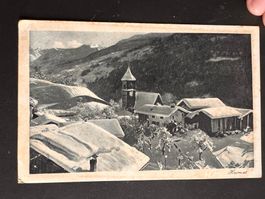 Postkarte Luzein 1921 (P208)