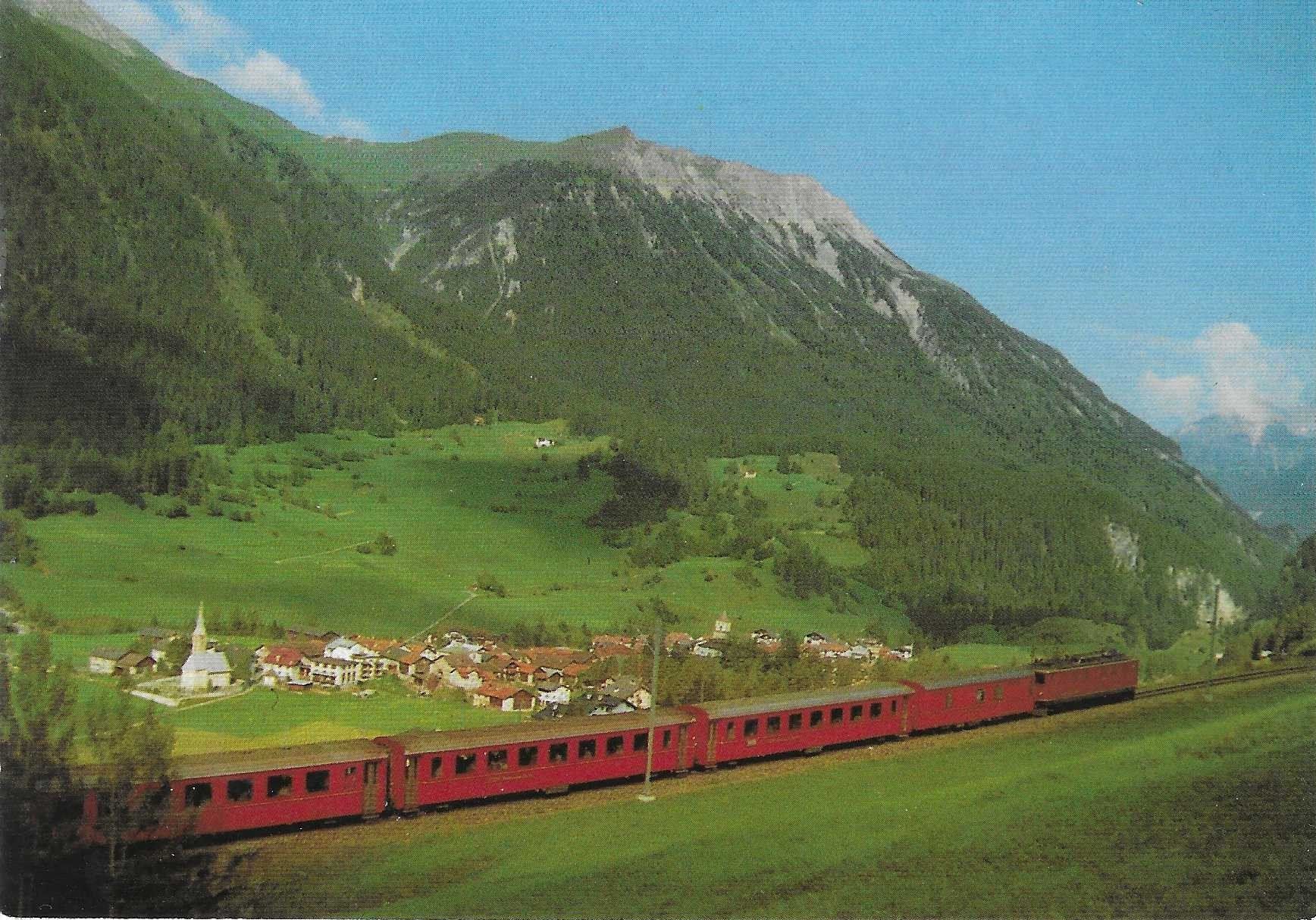 Ansichtskarten: Bergün am Albula Bernina Express – Neu (gemäss Beschreibung) aus Rothrist von Stranglehold