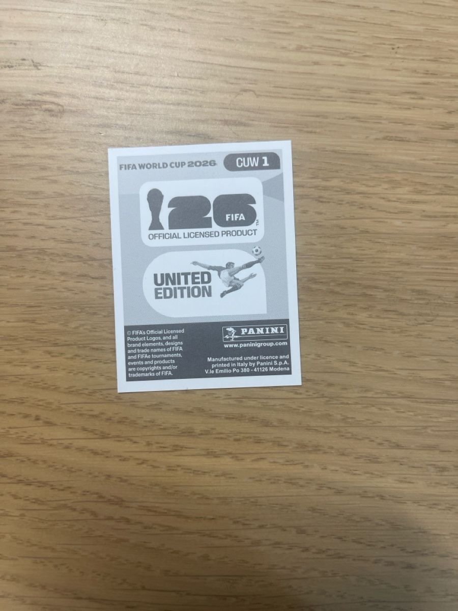 Sticker: Panini FIFA WC CUW 1 – Nuovo (secondo la descrizione) da Lausanne 26 venduto da mar_2ldv 1