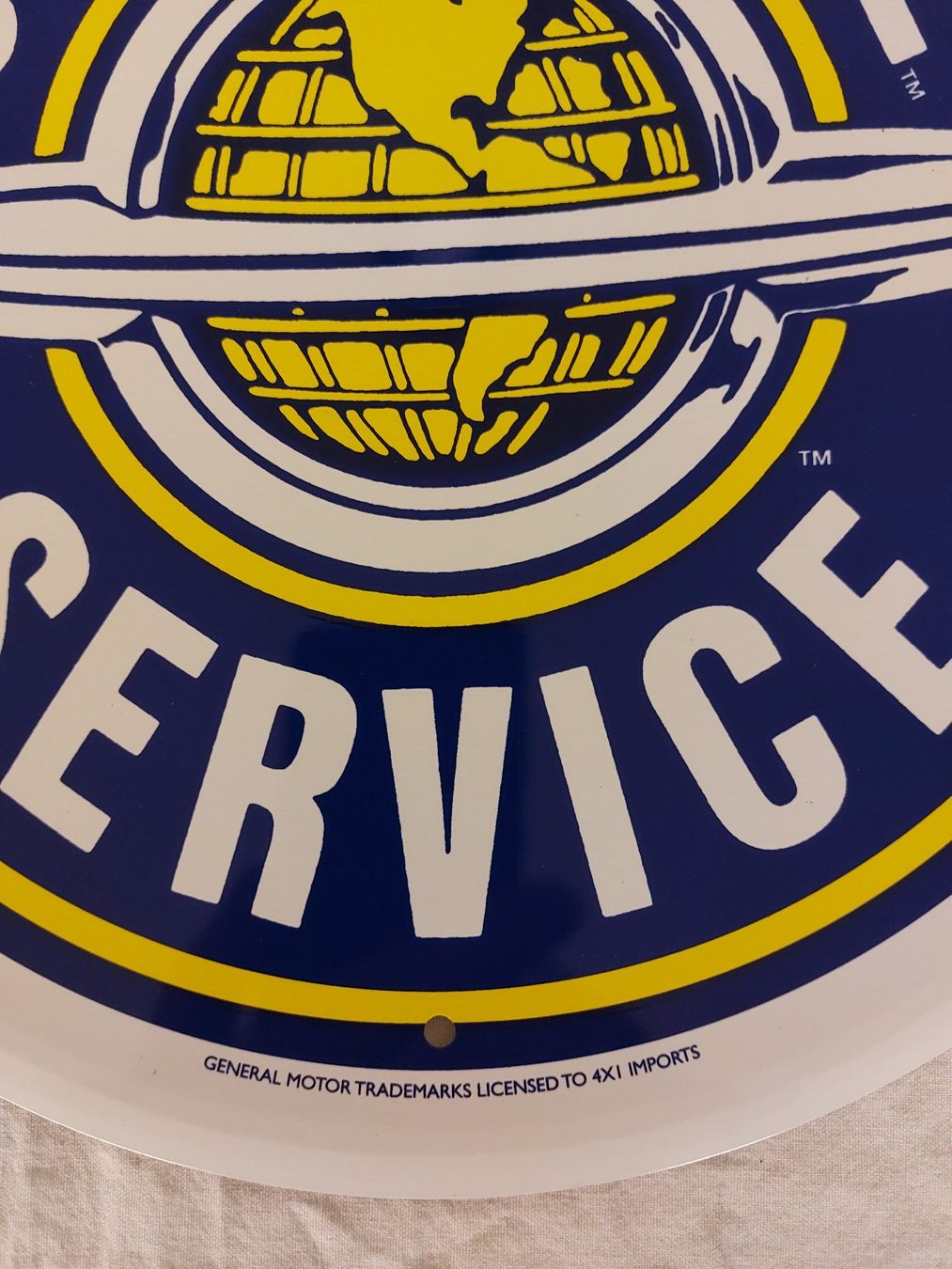 Oldsmobile Insegne: Blechschild Oldsmobile Ø 30 cm Service – Usato da Schenkon venduto da Elbarto007 1