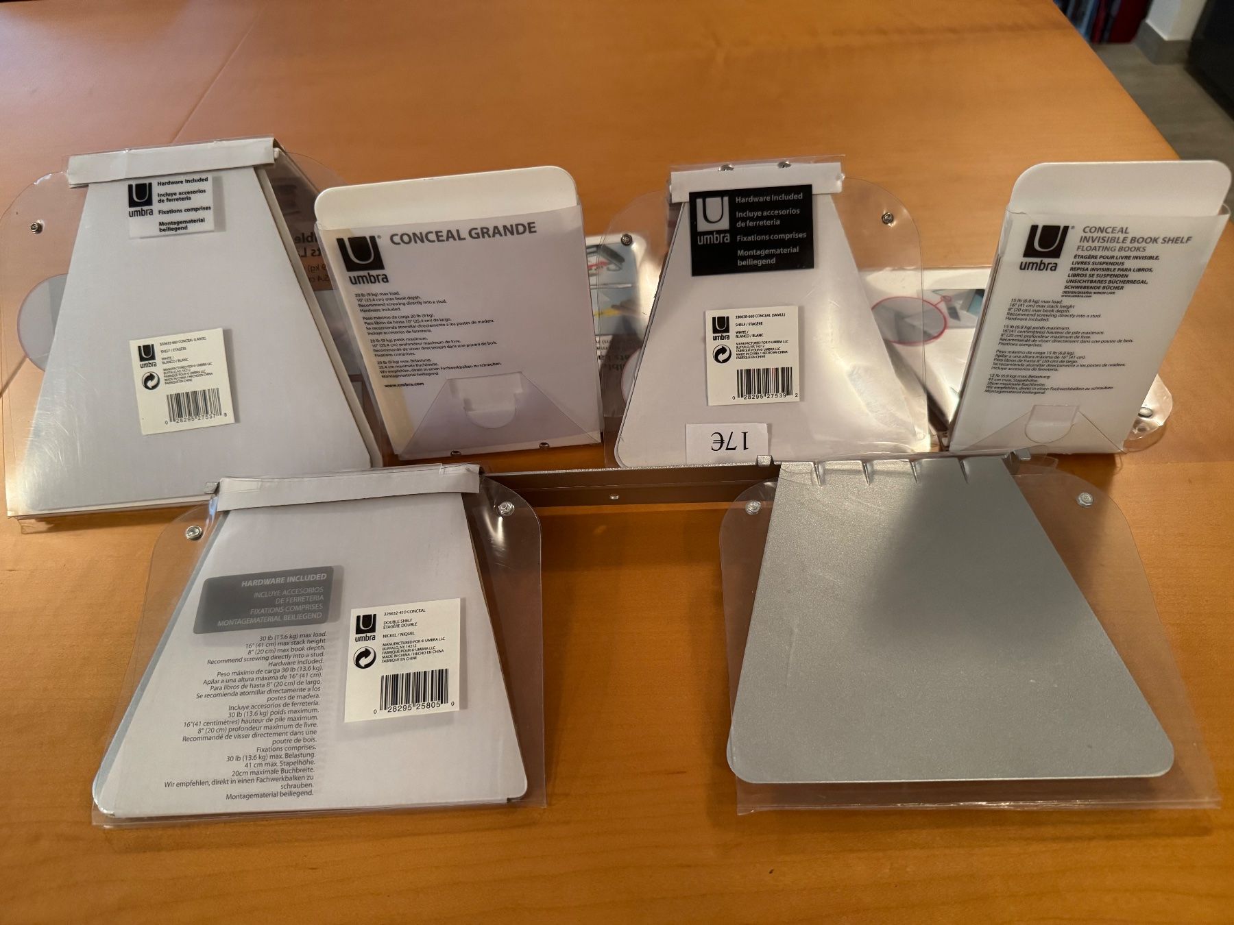 Sonstige Dekorationen & Accessoires: Umbra - 5 étagères "Invisible book shelf" – Neu und originalverpackt aus Zürich von odi_ldv8 2