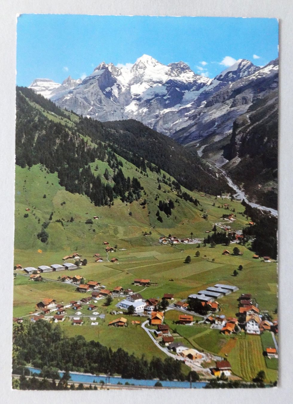 Cartoline postali: Kandersteg, Blümlisalp, Fründenhorn – Usato da Fétigny venduto da Billy2miny