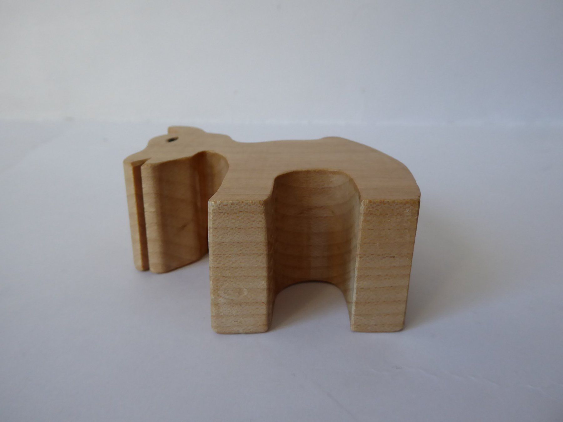 Spielzeuge: Schönes Holztier, Esel, 8,3cm – Gebraucht aus Turbenthal von Panau 2
