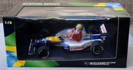 Ayrton Senna & Nigel Mansell Williams Renault FW14 1991 1:18