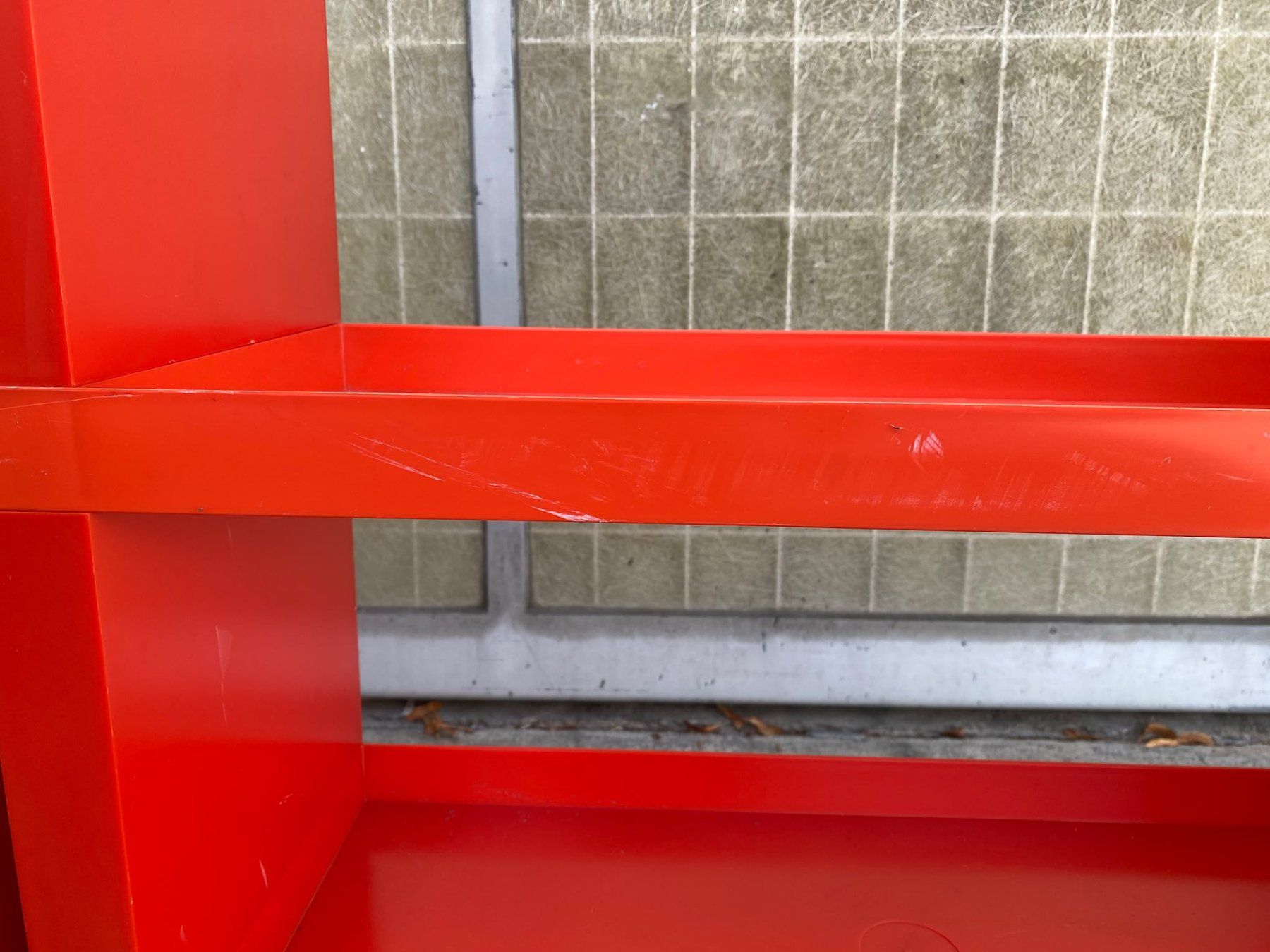 Scaffali: Möbel/Regal rot aus den 70er – Usato da Köniz venduto da Vintagetoys 6