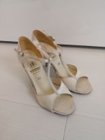 🤩SUPADANCE SATIN-STRASS-BALLROOMDANCE-SCHUHE, WEISS,ENGLAND