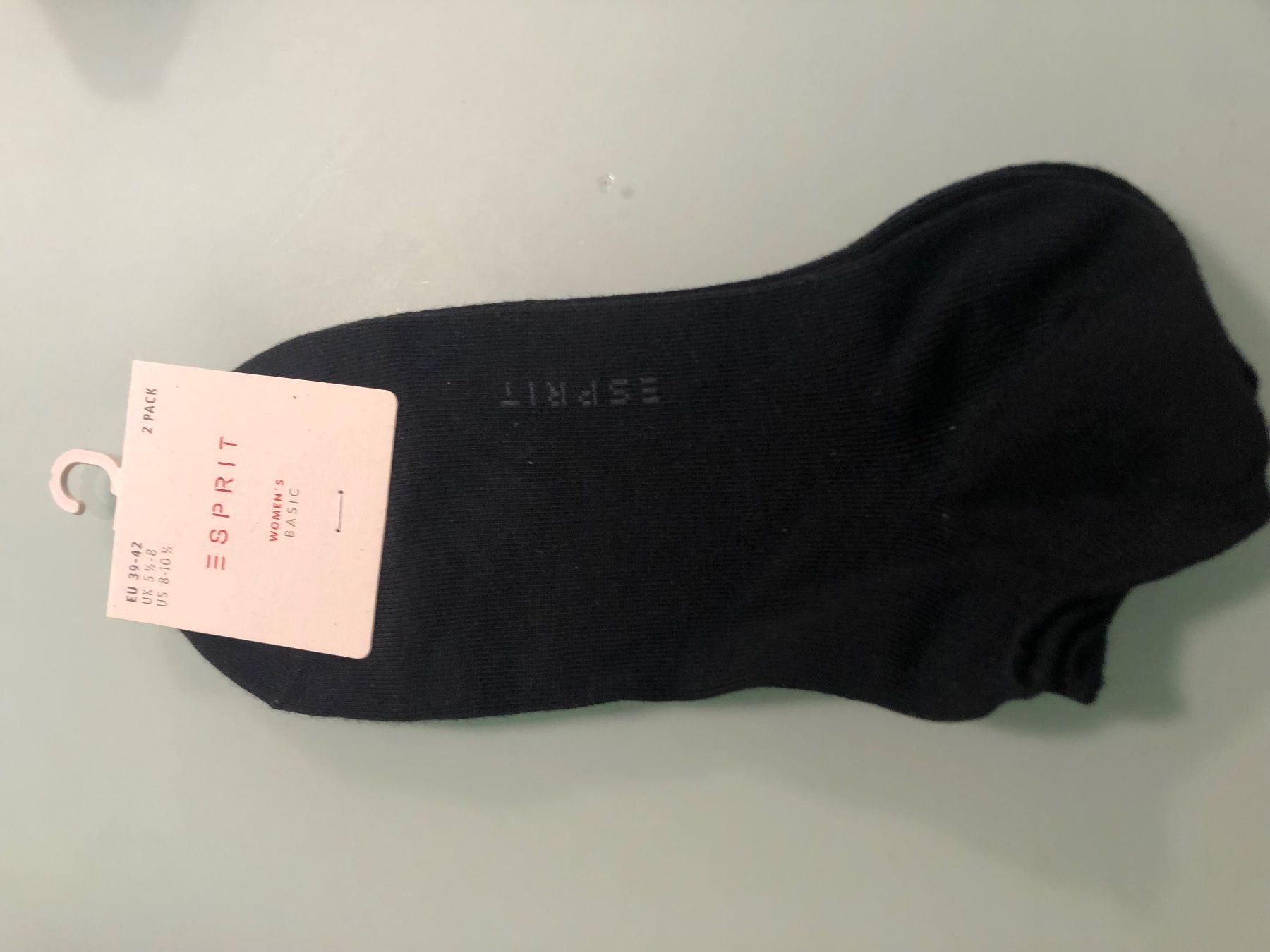 Esprit Socken: Socken/Sneaker - Grösse 39/42 - Esprit - 2er Pack – Neu und originalverpackt aus Oberuzwil von jabano