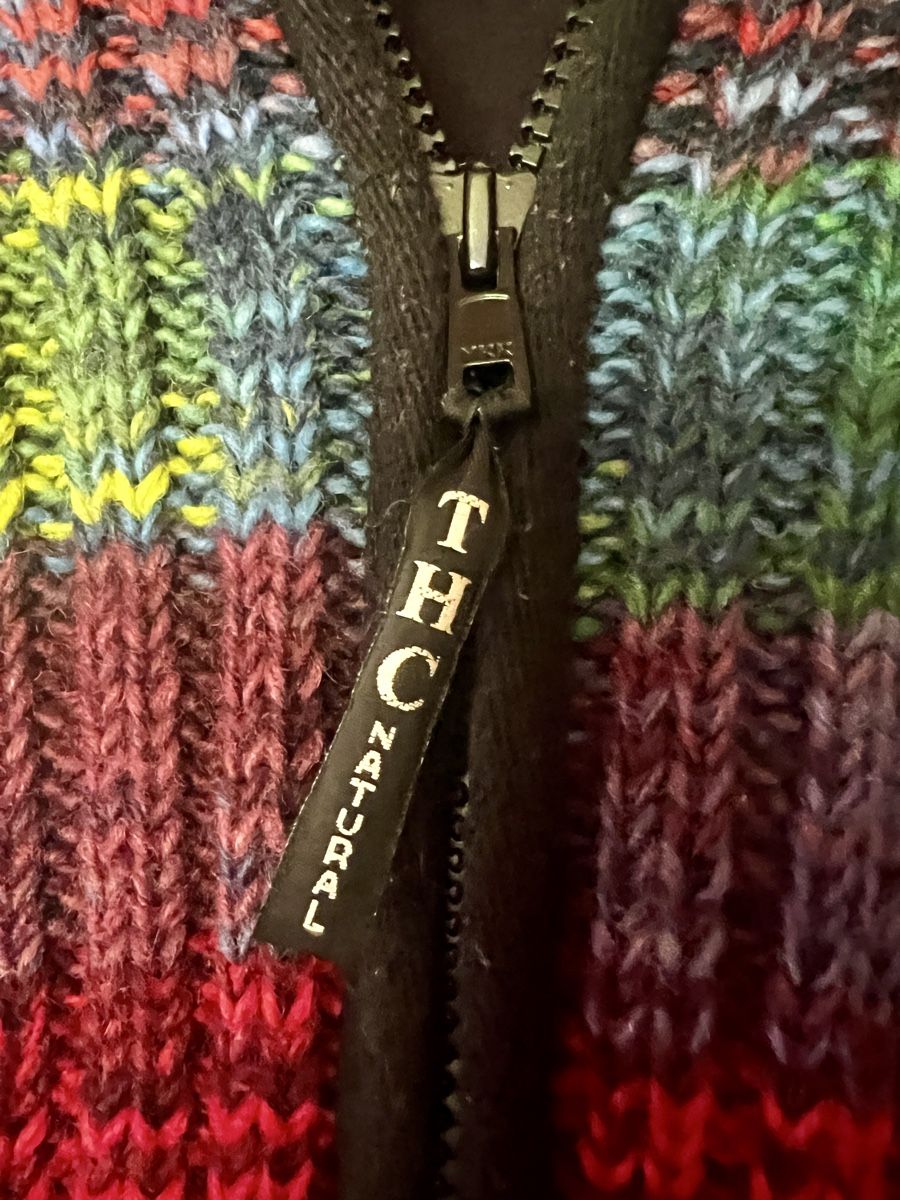 Giacche: Strickjacke THC Schafwoll Strickjacke bunt – Usato da Dürrenroth venduto da ste_572q 6