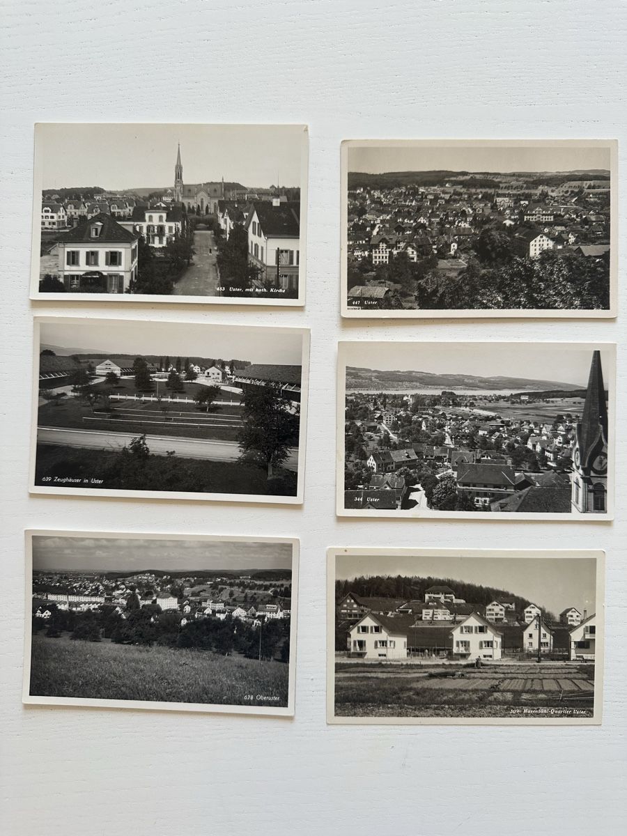Cartes postales: 6 Postkarten Uster – D'occasion à Rapperswil SG par Cecilia61