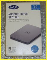 LACIE Mobile Drive Secure für Mac 2TB Grau (STLR2000400)
