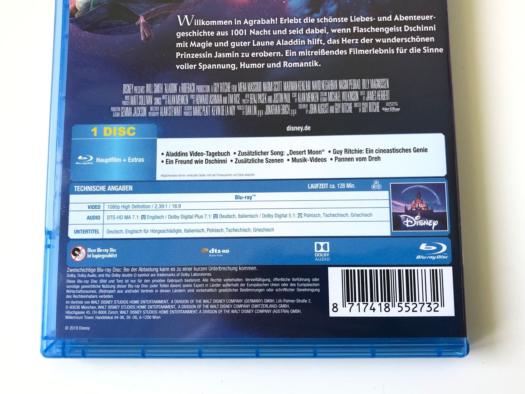 Alle DVDs: Aladdin (2019) - Bluray – Gebraucht aus Bern von McFlurry_08 2