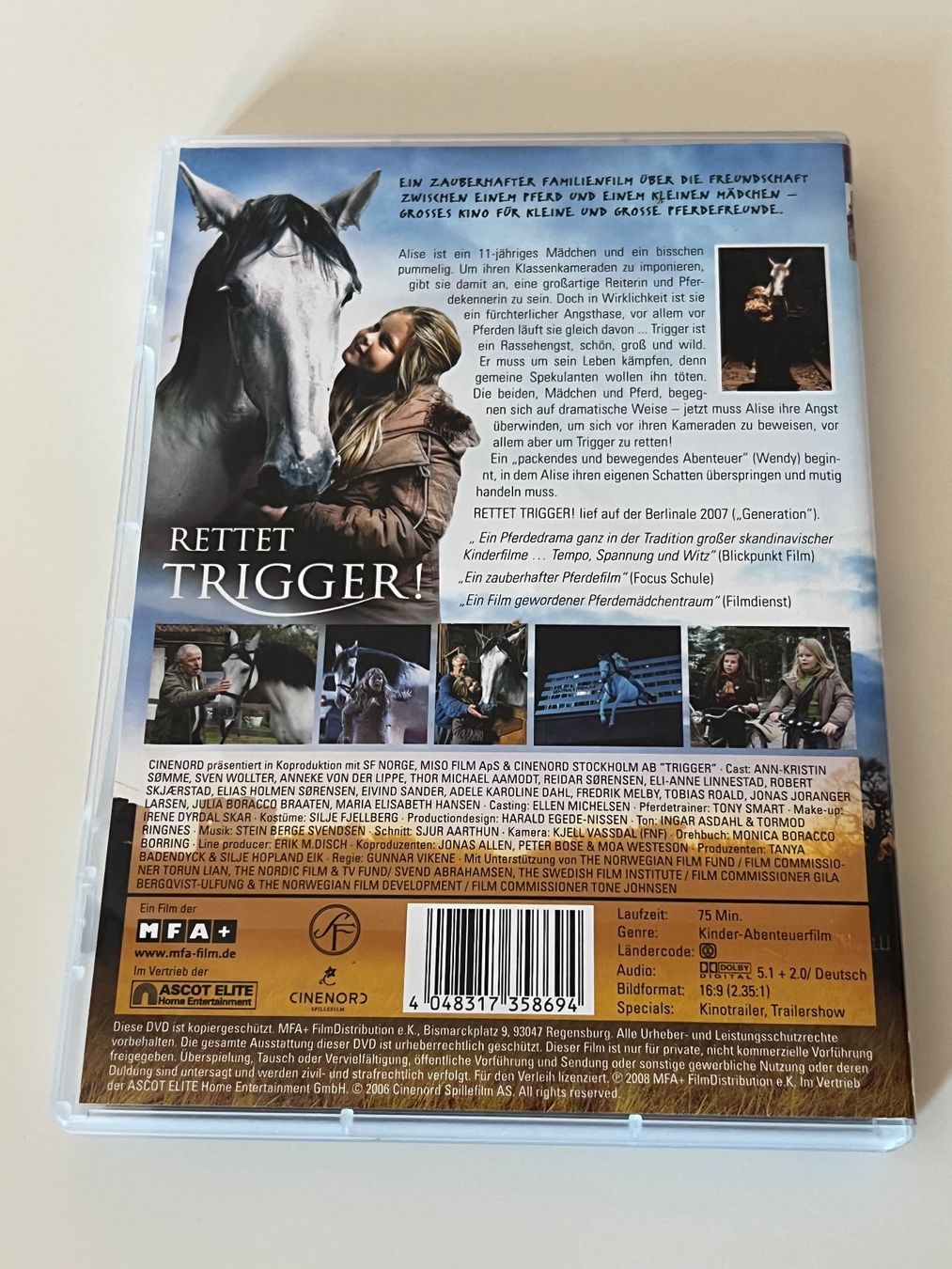 Tutti i DVDs: DVD Rettet Trigger! – Usato da Altstätten SG venduto da sheamus 1