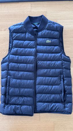 Lacoste Steppweste Schwarz – Gr. S/M
