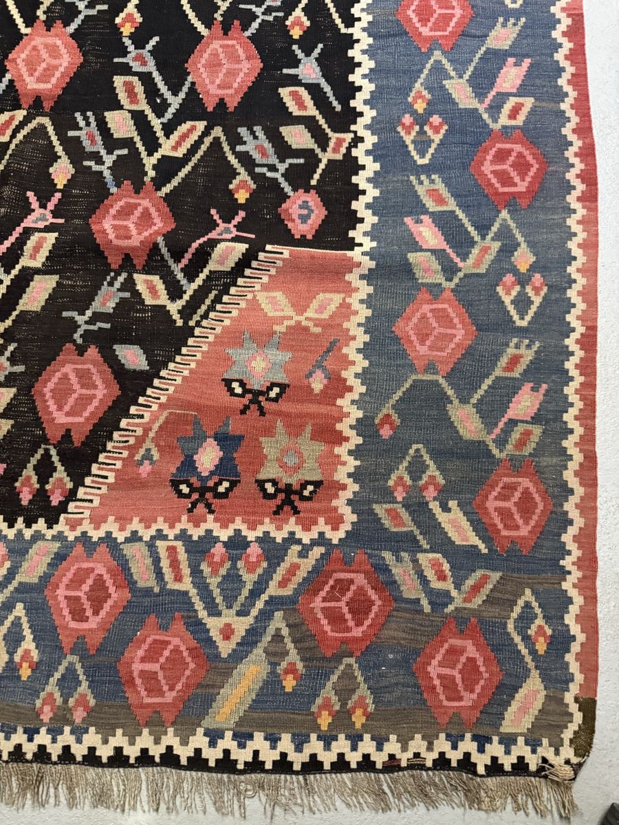 Kelim Tapis: Antiker Orientteppich handgewebt 295x170cm  – D'occasion à Büron par Filadefia-888 2