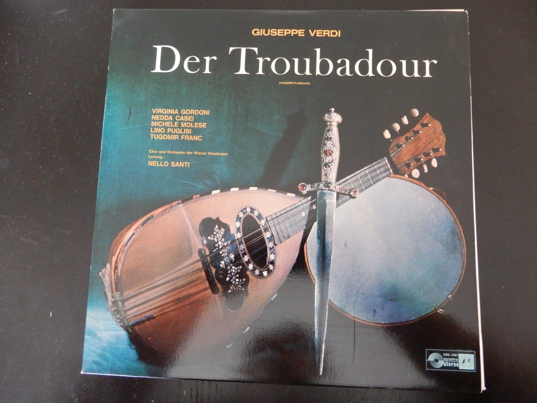Schallplatten: Giuseppe Verdi — Der Troubadour – Gebraucht aus Erstfeld von Mario_boe0