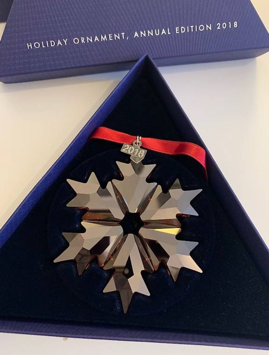 Swarovski Alle Dekorationen: Swarovski Stern 2018 Rot New – Neu und originalverpackt aus Zürich von Privat4444 1