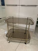 Vintage Servierwagen mit Rollen