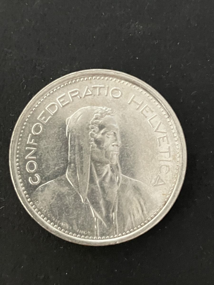 Tutti le monete: 5.- Silber CH Jahr 1967 – Usato da Meierskappel venduto da Hala03 6