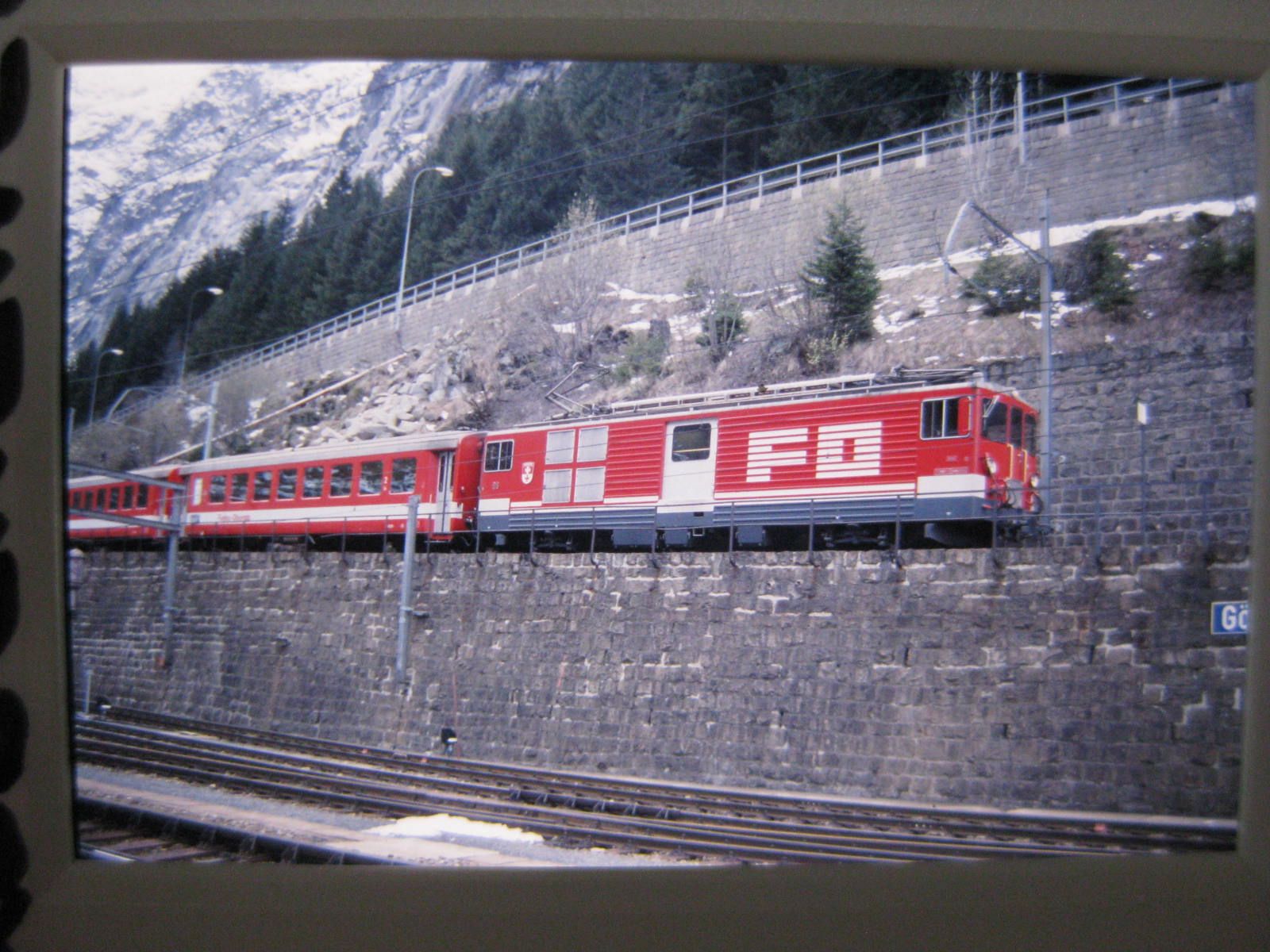 Foto & Immagini: Dia: FO Göschenen 1989 – Nuovo (secondo la descrizione) da Malters venduto da Marosko