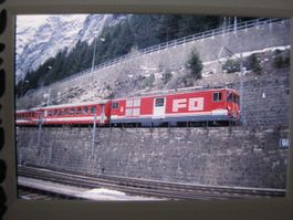 Dia: FO Göschenen 1989