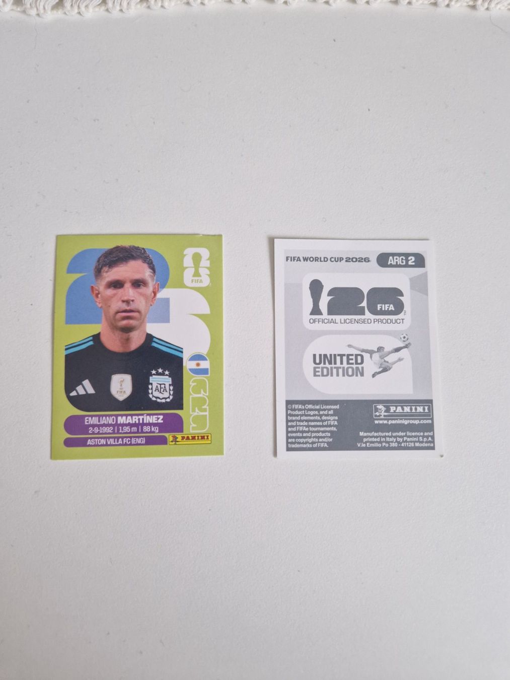 Panini Carte collezionabili: Panini Sticker ARG2 – Nuovo (secondo la descrizione) da Stüsslingen venduto da white_angel86