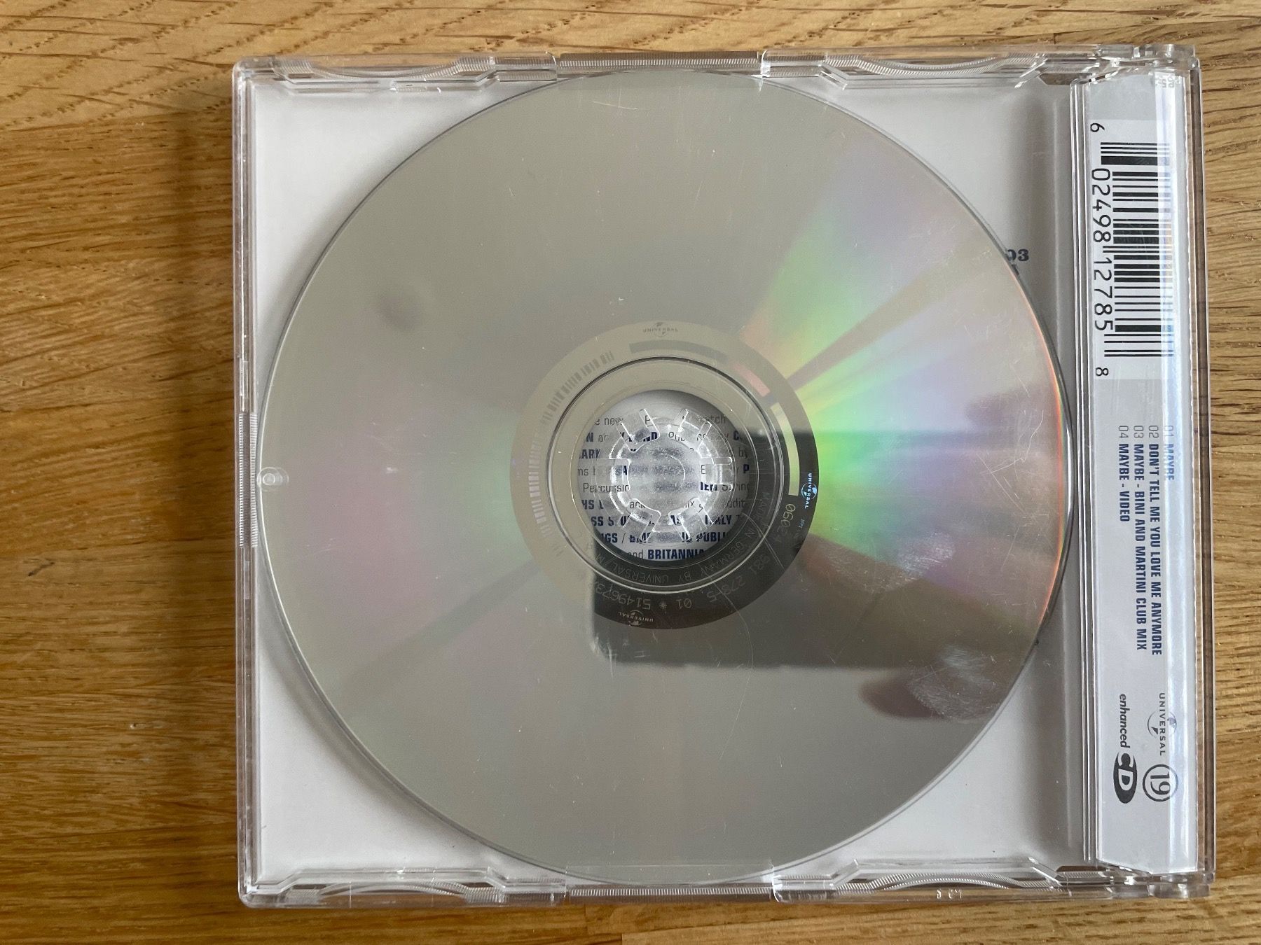 CD: CD / Single - Emma - Maybe - 2003 – Usato da Winterthur venduto da Secondhand-Family 1