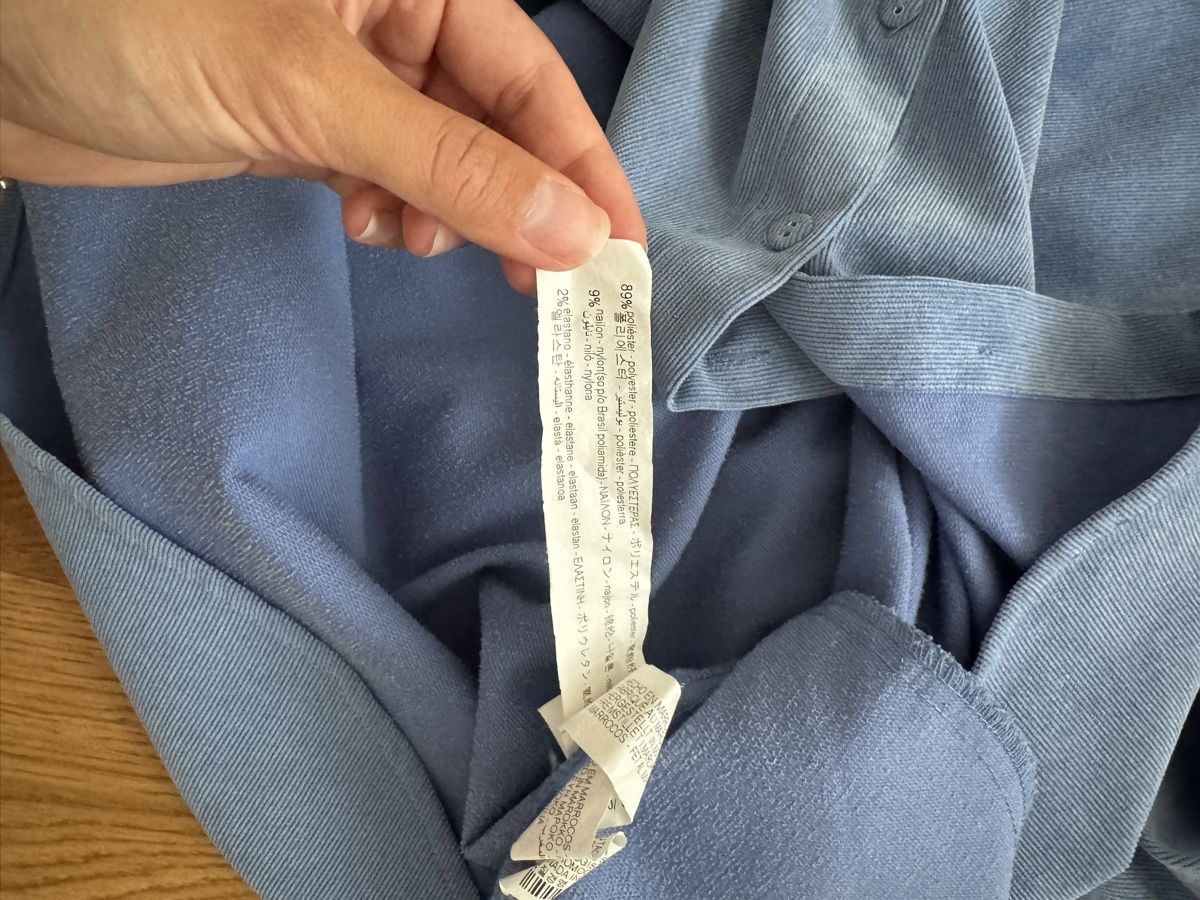 Zara Blusen: BLAUES CORDHEMD VON ZARA – Neu (gemäss Beschreibung) aus Rain von vsekruto 4