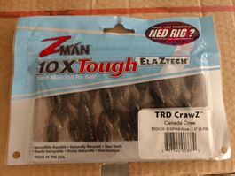 Z-MAN TRD CrawZ 2.5" Köder 6 Stück, Neu