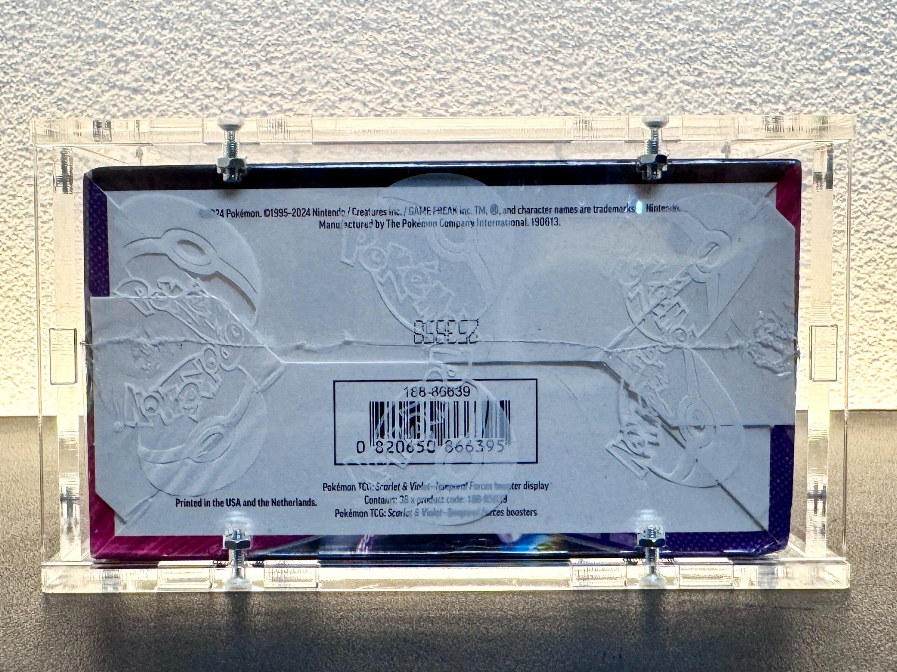 Pokémon Cartes à collectionner: Pokémon Temporal Forces Display EN OVP + Acrylbox – Neuf avec emballage d'origine à Schlatt TG par catch_up 7