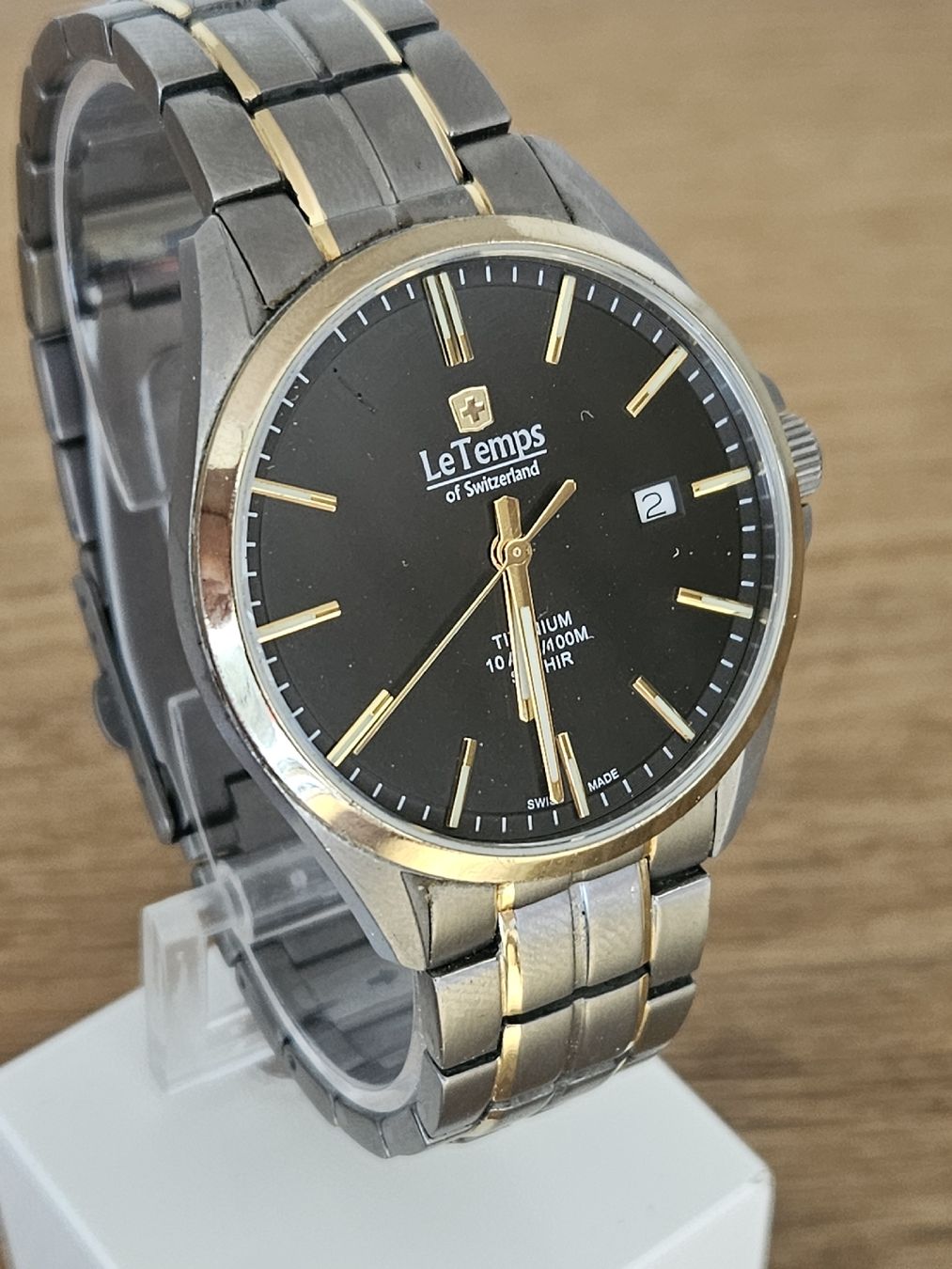 Orologi: Le Temps Titanium Herrenuhr 39mm – Usato da Flamatt venduto da pie_f9zm 1
