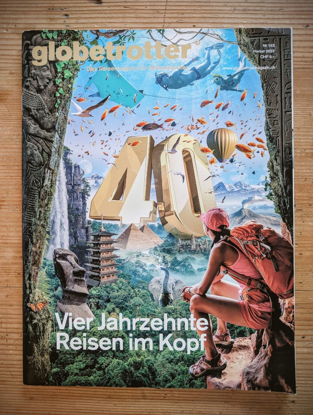 Riviste & Magazine: Globeteotter Magazine im 3er Pack – Usato da Basel venduto da coreng 3
