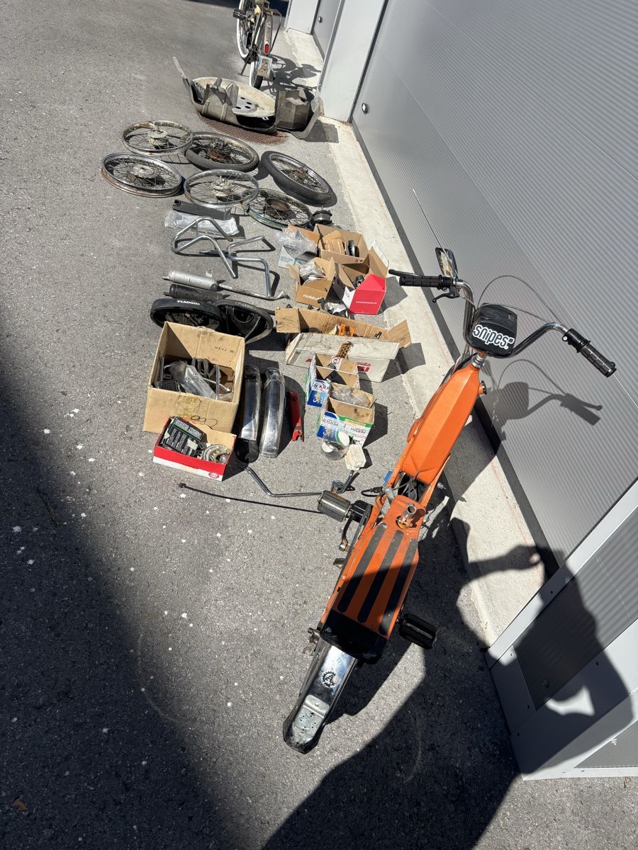 Piaggio Parti ricambio per ciclomotori: Piaggio Ciao Teile Lager  – Usato da Grabs venduto da VW_Rheintal 7