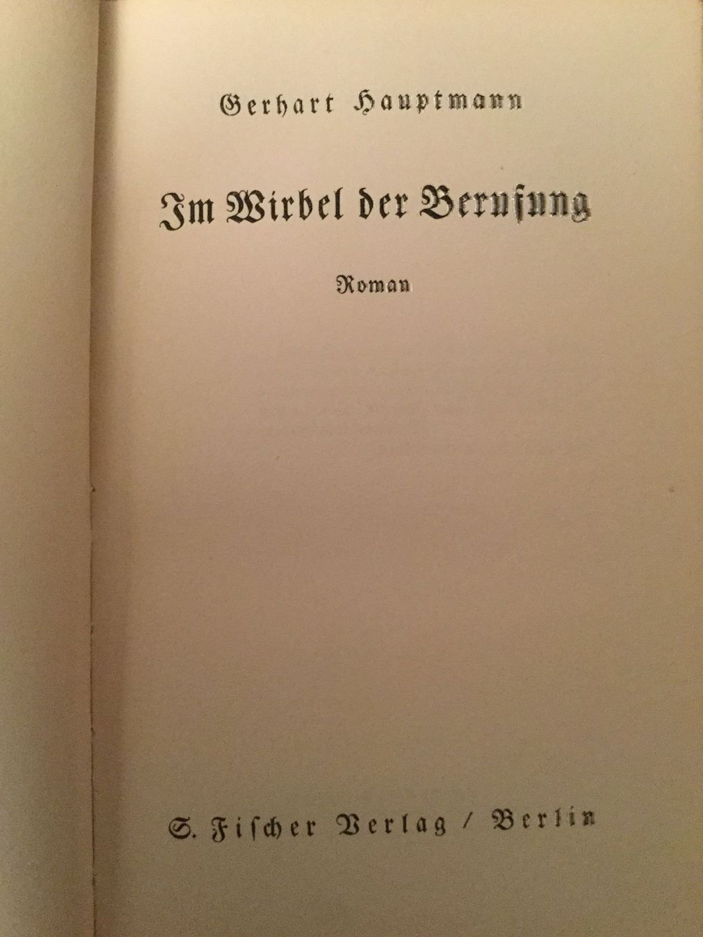 Libri: Gerhart Hauptmann - Im Wirbel der Berufung – Usato da Luzern venduto da Einh0rn 2