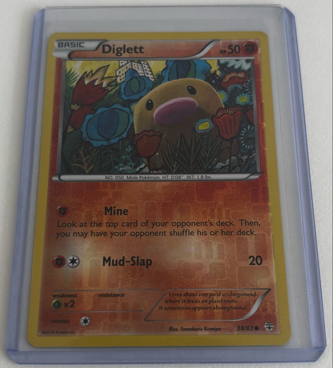 Pokémon Carte collezionabili: Pokémon Diglett 38/83 Reverse Holo Generations 2016 EN – Nuovo (secondo la descrizione) da Algetshausen venduto da Carrhard